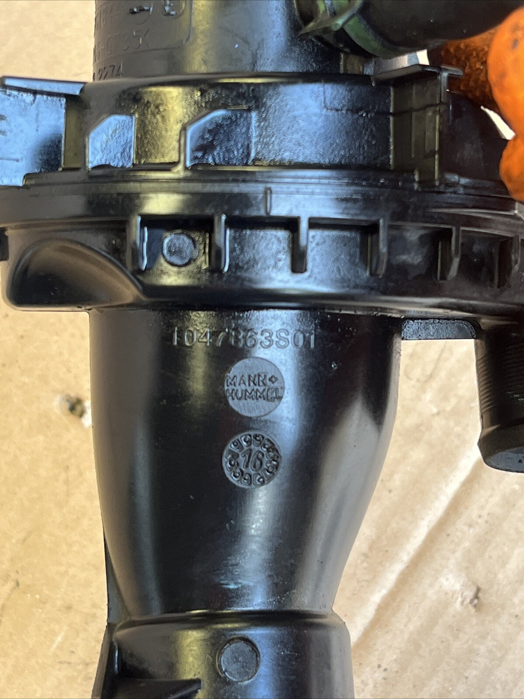 VAUXHALL VIVARO B MK2 1.6 2017- TURBO AIR INTAKE HOSE PIPE 