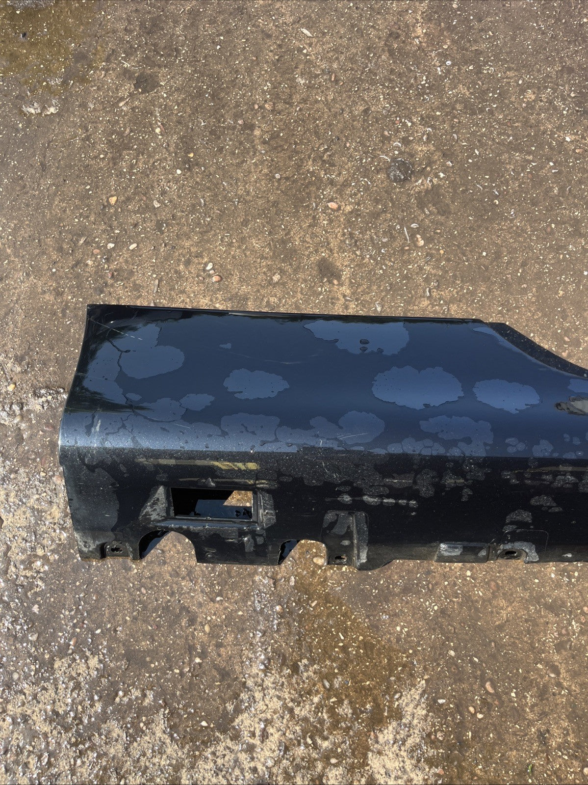 Audi TT Mk2 8J 2006-2014 Driver/Right/OS Sill Cover Side Skirt in Black