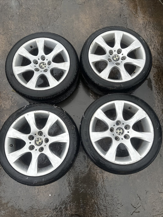 16" GENUINE BMW 1 SERIES E87 E82 ALLOYS WHEELS RIMS 7 SPOKE