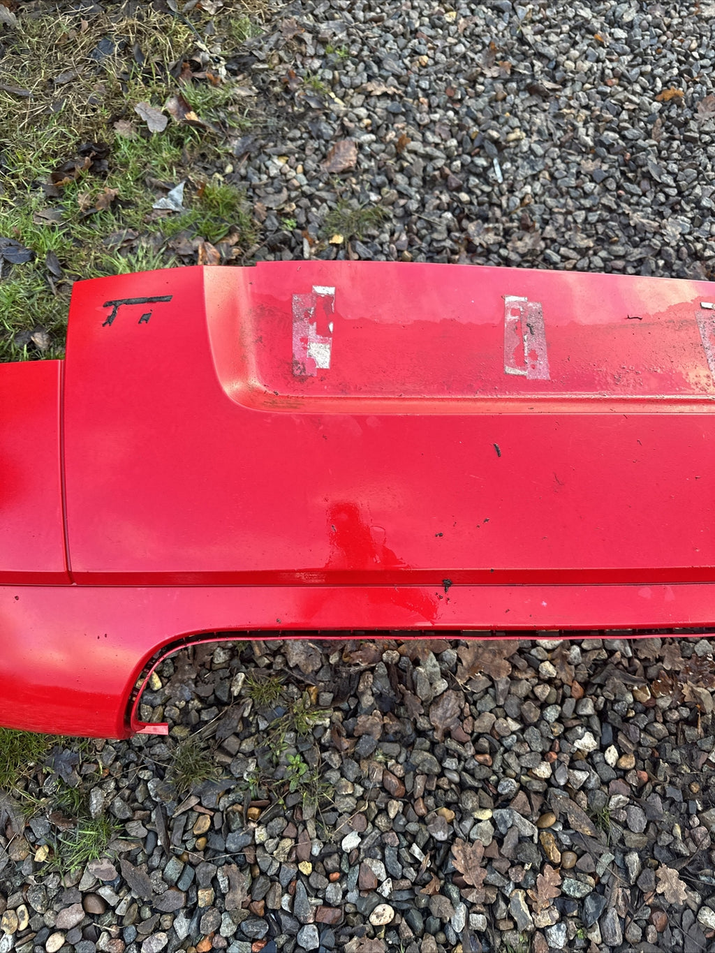 Audi TT 8N Mk1 BRILLIANT RED Rear Bumper