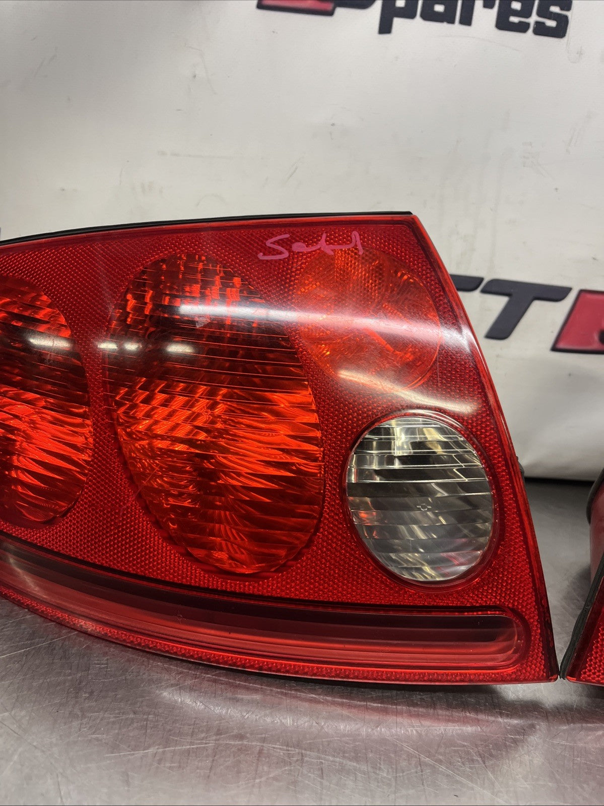 AUDI TT MK1 REAR LIGHTS PAIR 8N 99-06 Late Clear Reverse