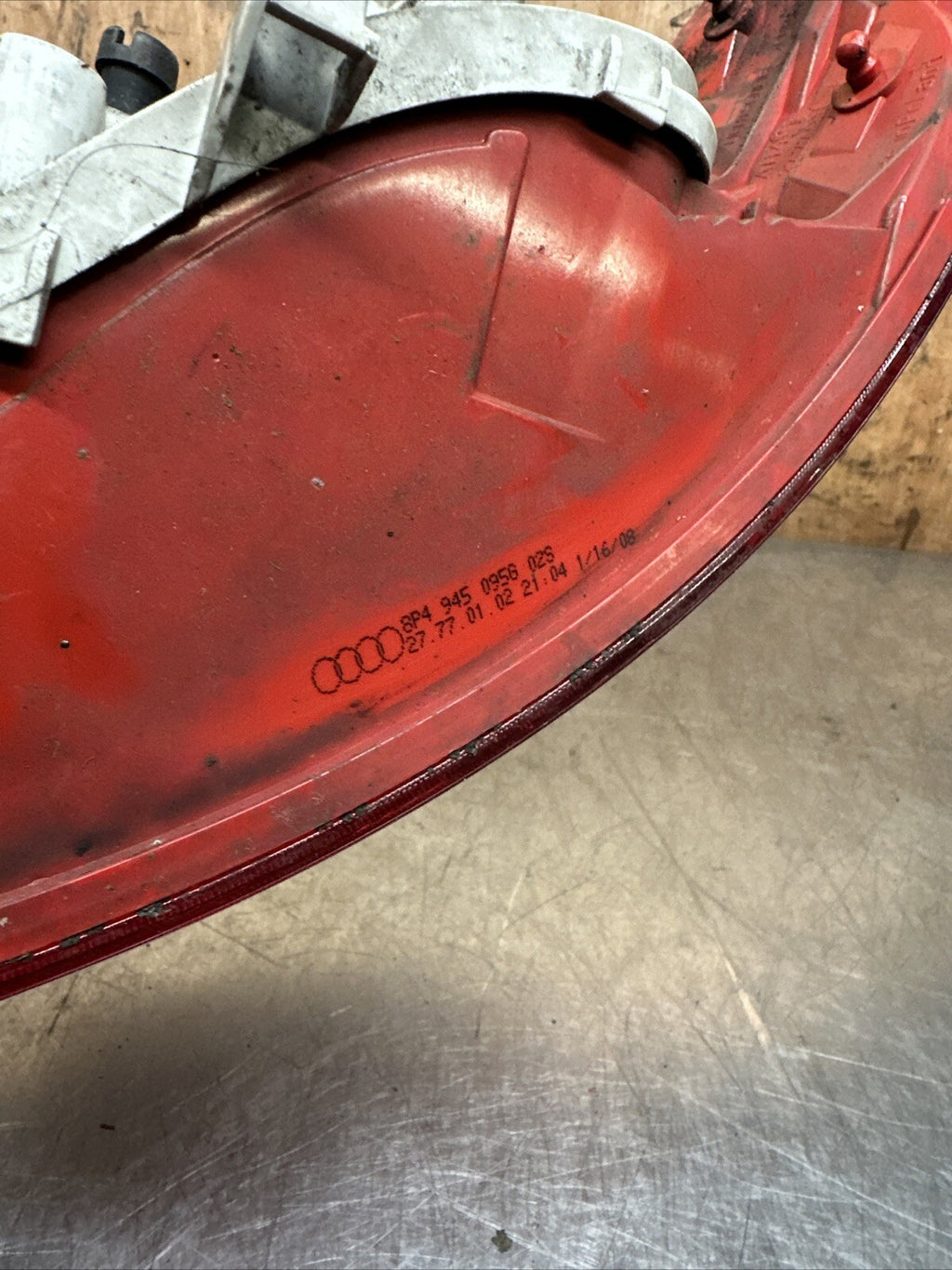 8P49450956: AUDI A3 2008 Rear Light N/S   80479