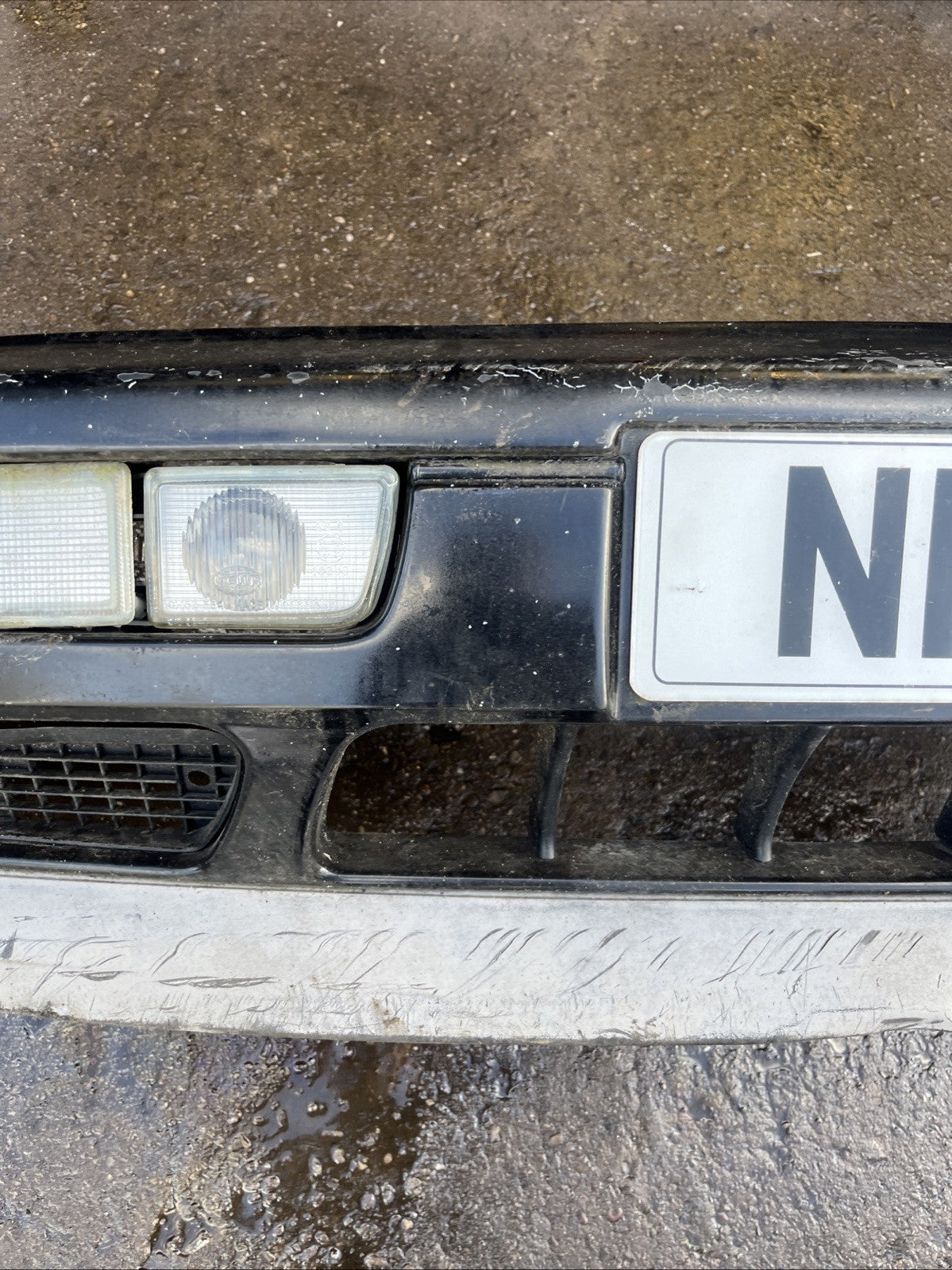 VW Golf MK3 VR6 Golf Front Bumper In Black LC9Z