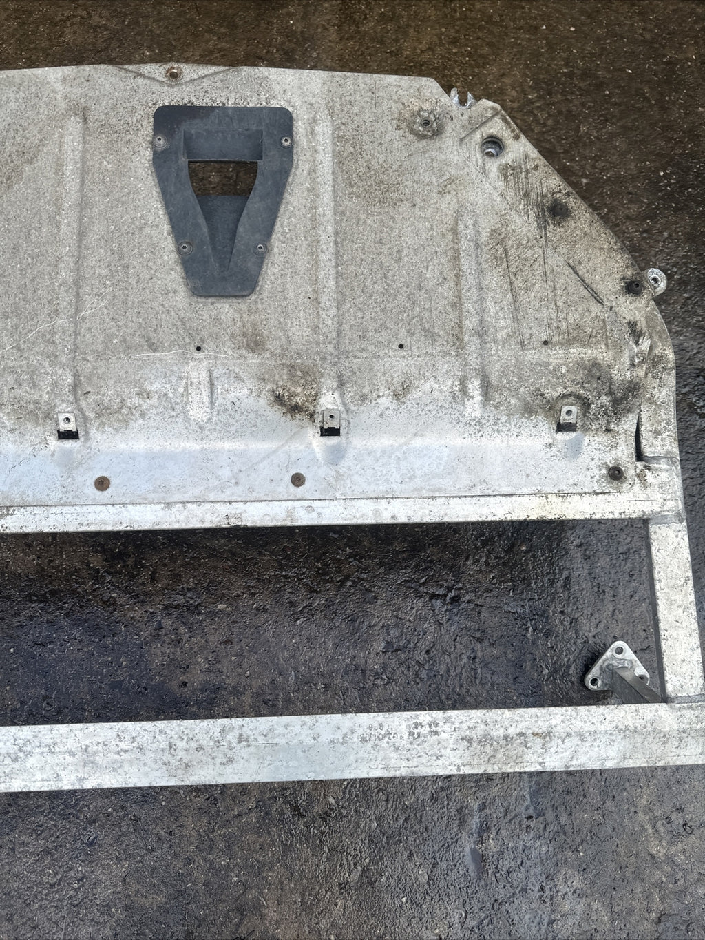 AUDI TT MK2 ROADSTER 8j TTS UNDERTRAY SHIELD REAR HALF 8J7825238 GENUINE 06-14