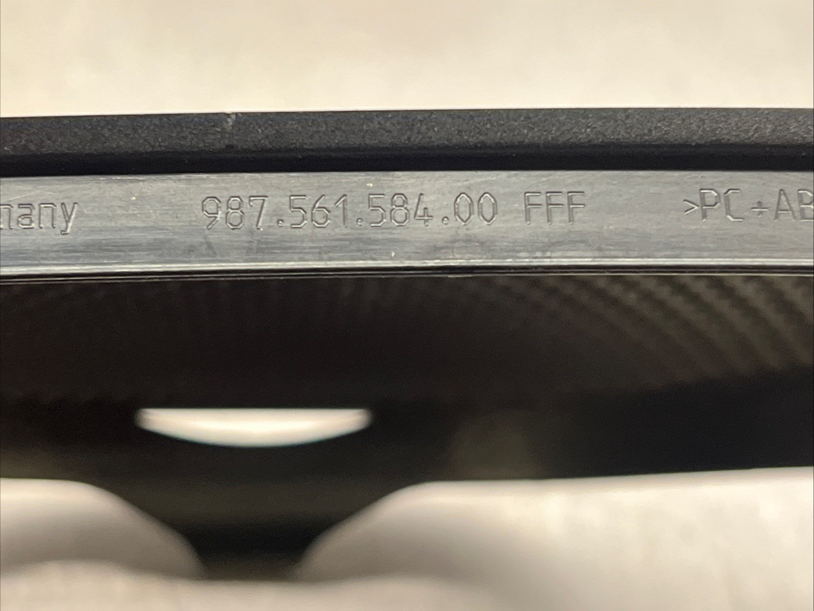PORSCHE BOXSTER 987 Right Wind Grill Deflector 98756158400 3.2Petrol 206kw 2005 
