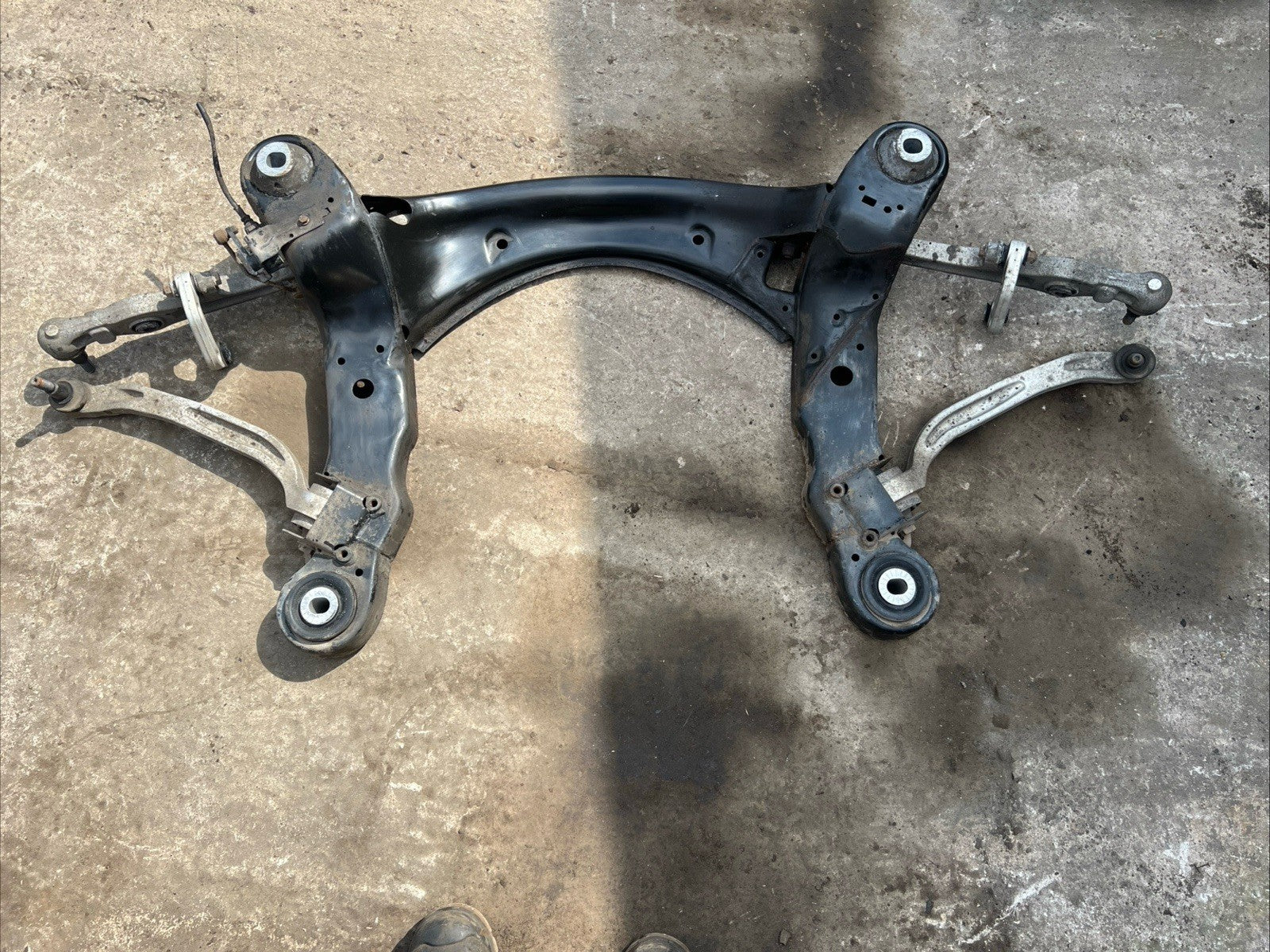 Audi A6 C6 Quattro Front Axle Subframe Support Cradle Carrier  4F0399313AD