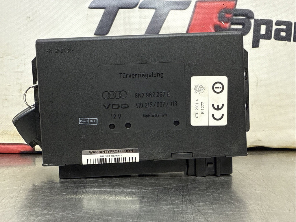 Audi TT 8N Mk1 Roadster Convenience Central Locking Module 8N7962267E 12WARRANTY
