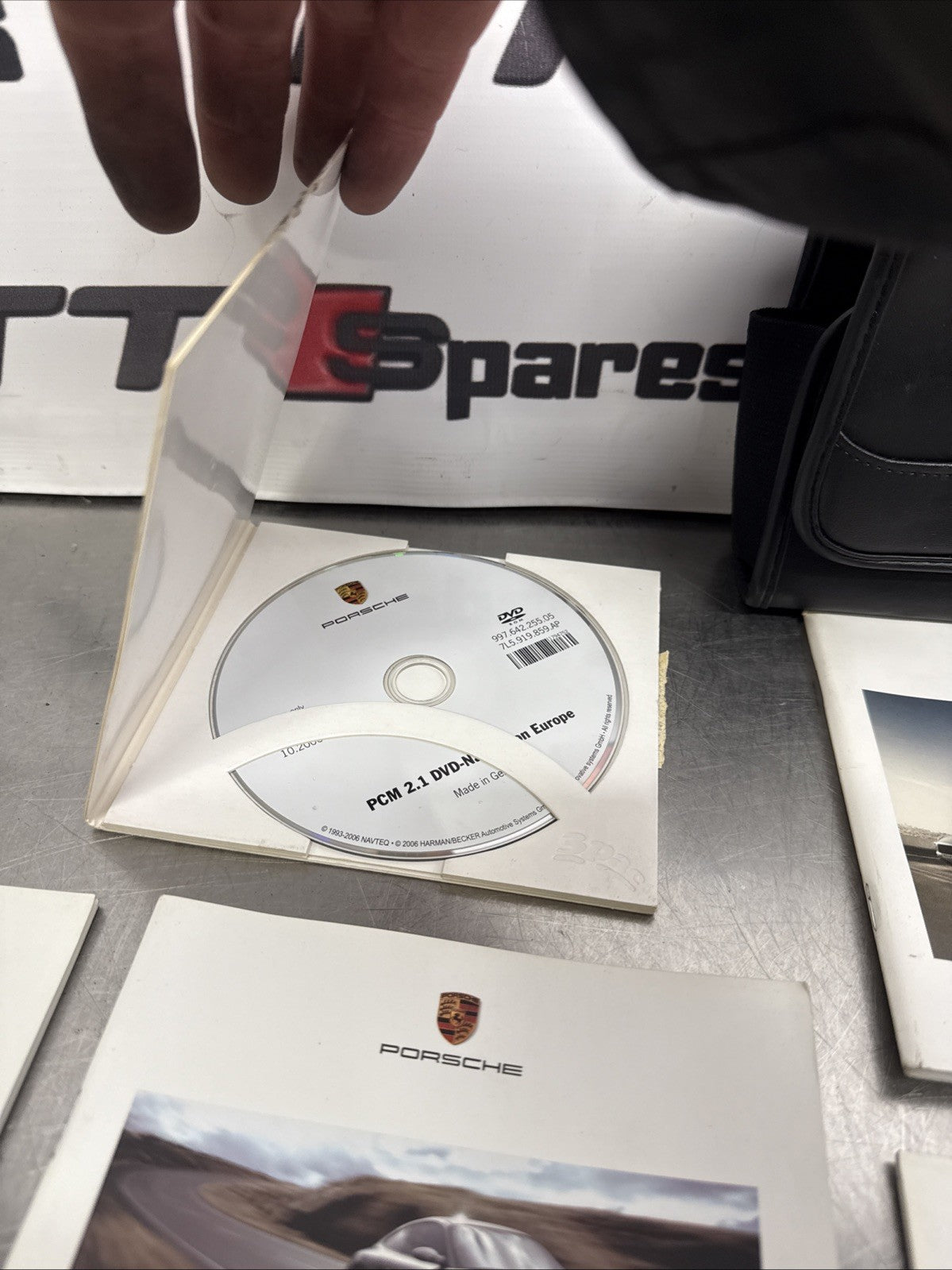 PORSCHE BOXSTER & S 987  (2004 - 2008) OWNERS MANUAL HANDBOOK & WALLET