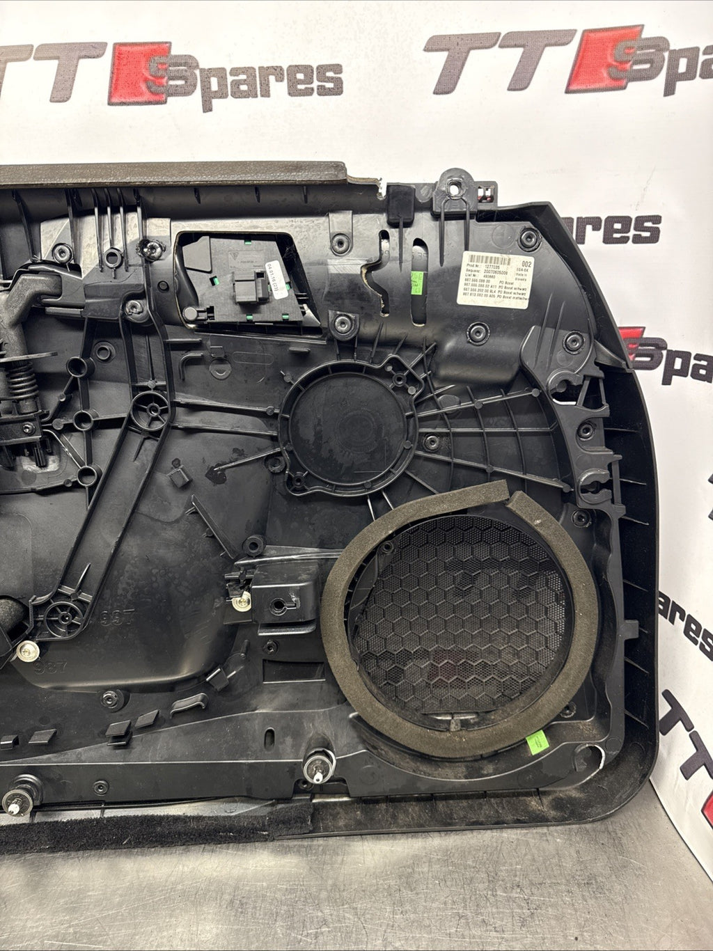 PORSCHE BOXSTER 987 MK2 O/S DRIVER SIDE RIGHT DOOR CARD 99755560201