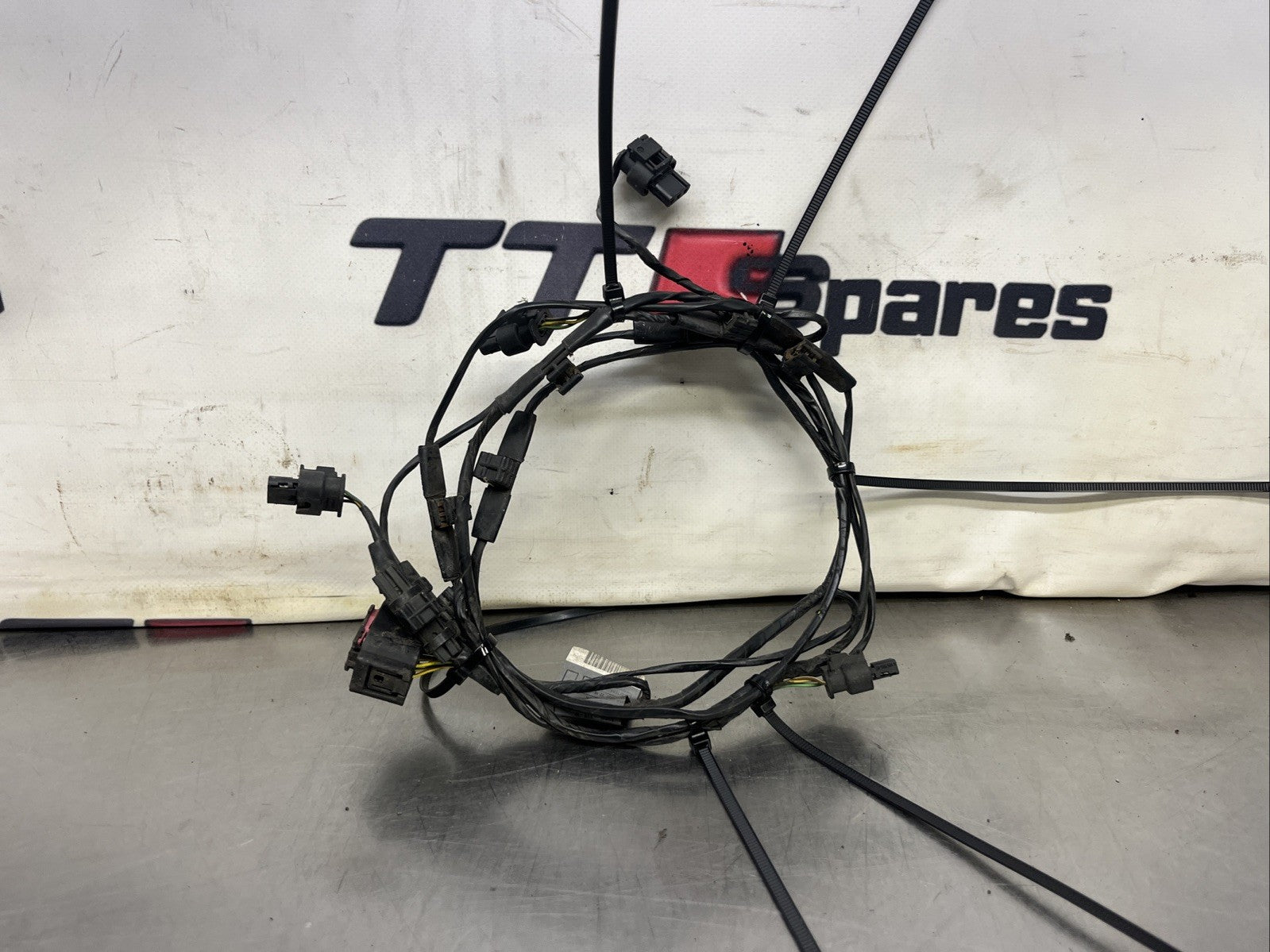 BMW X5 Rear Bumper PDC Parking Sensors Harness W/Wires Plug 2007 E70 OEM 8038827