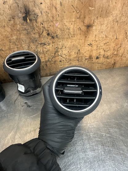 2012 AUDI A3 SET OF 4 DASHBOARD AIR VENTS 8P0820901A #1