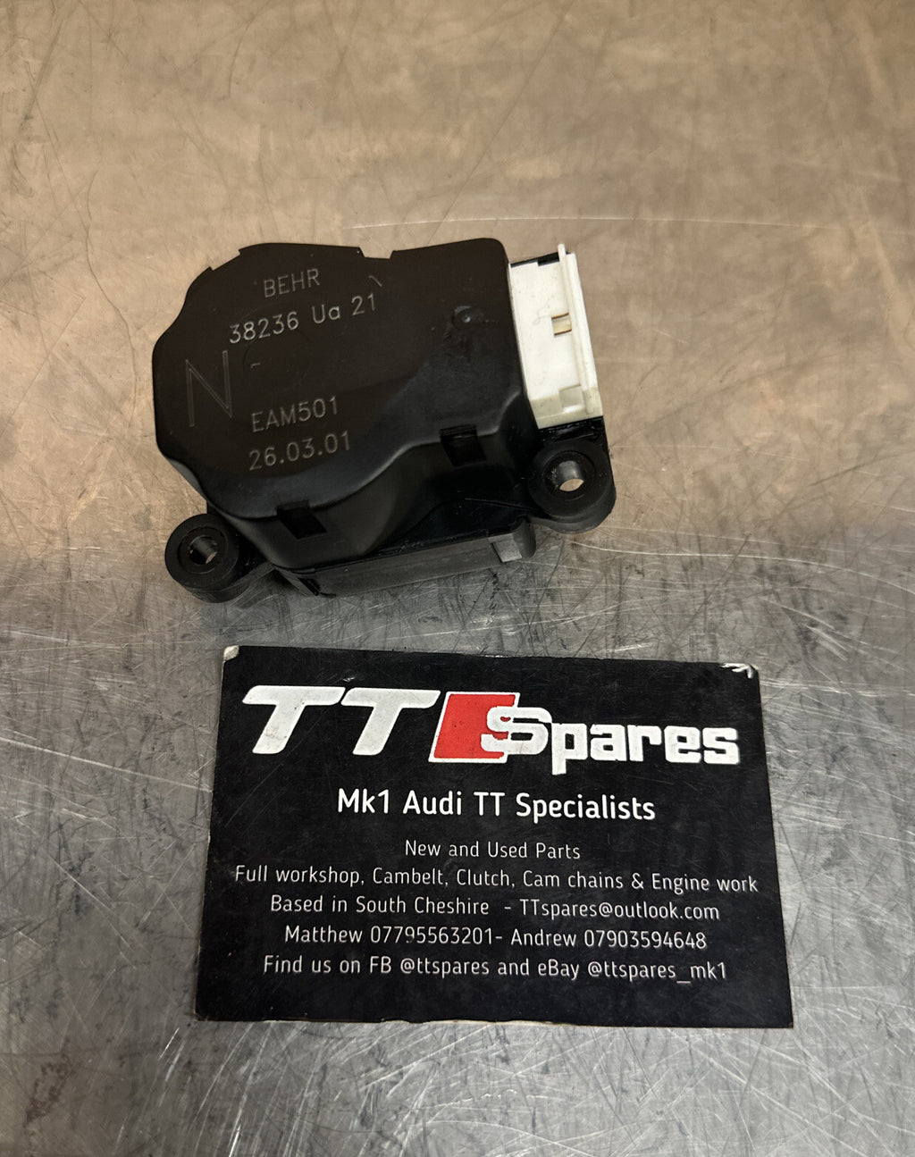MERCEDES S CLASS 1999-2005 HEATER VENT FLAP MOTOR ACTUATOR 38236UA14