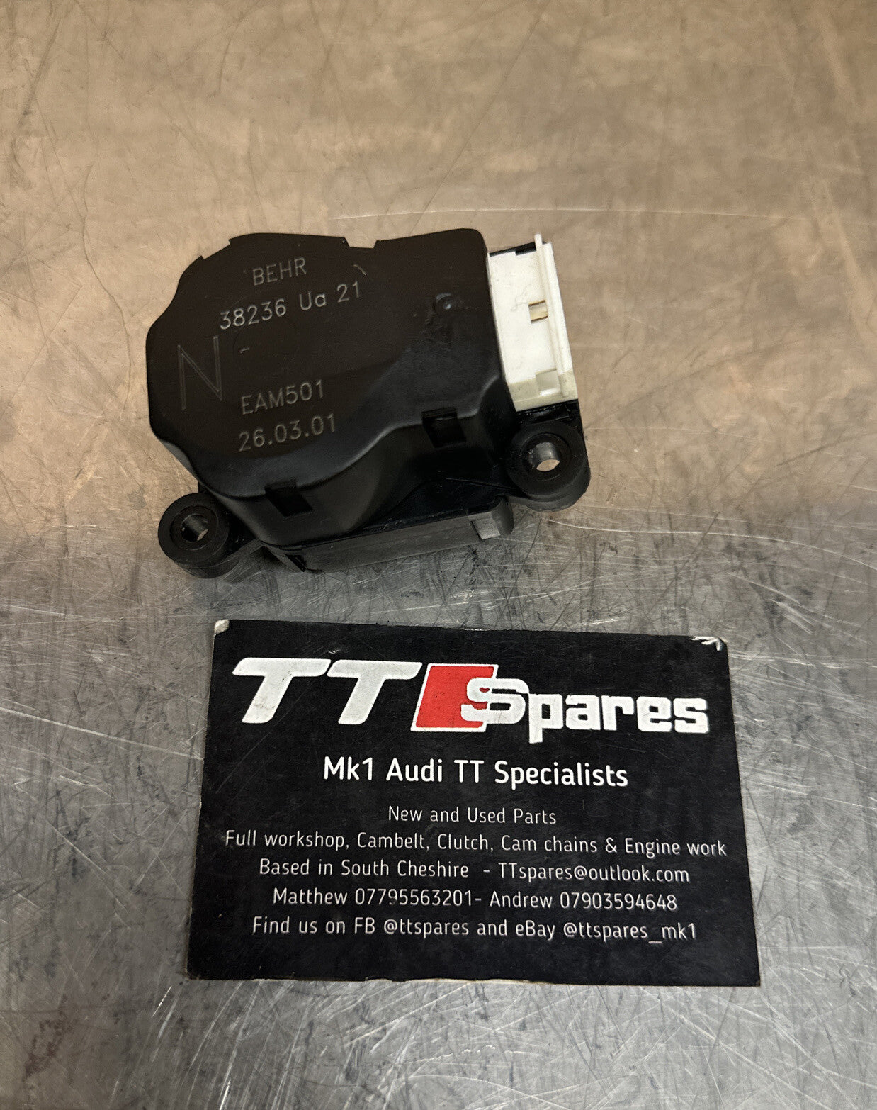 MERCEDES S CLASS 1999-2005 HEATER VENT FLAP MOTOR ACTUATOR 38236UA14