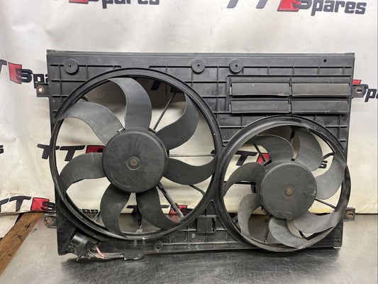 Audi TT S3 Twin Fan Radiator Fan Blades & Shroud 8J 8P 1K0121207AA 06-14