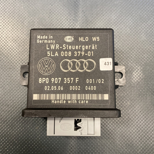 Audi A4 8P A6 C6 Xenon Headlight Range Control ECU  8P0907357F
