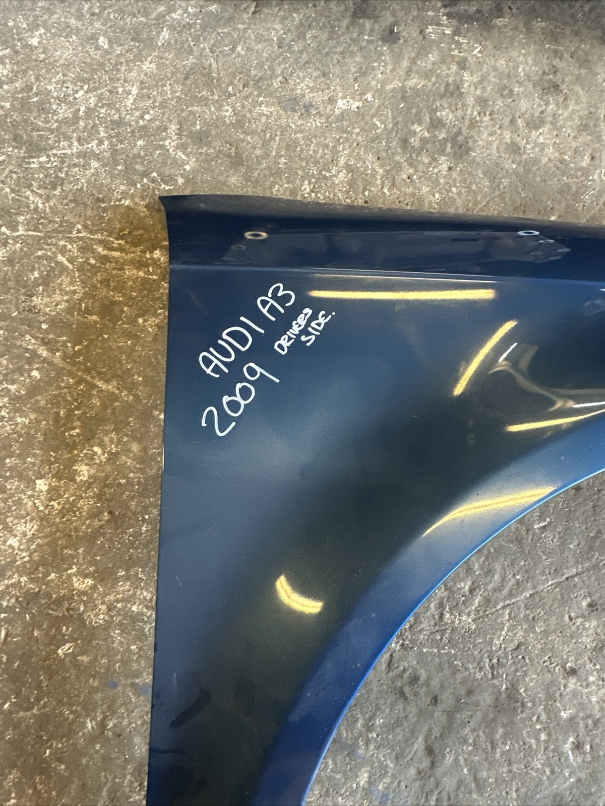 WING FOR AUDI A3 2003-2009,  BLUE DRIVER