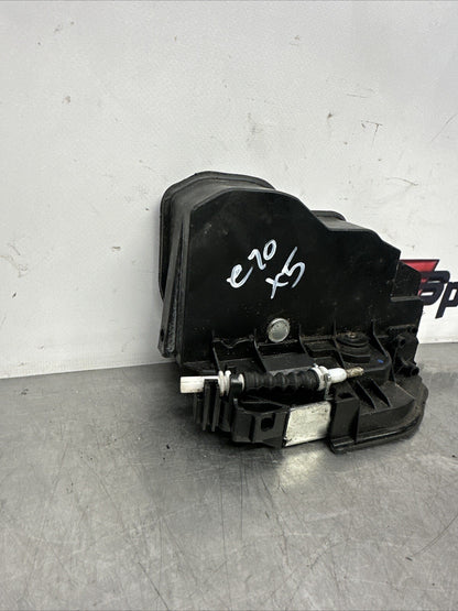 BMW X5 DOOR LOCK MECHANISM REAR LEFT PASSENGER SIDE 7202147 E70 2007 - 2009