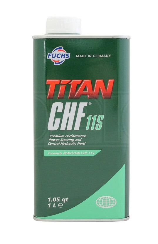 Fuchs Titan CHF 11S VW Audi SEAT Skoda Green Power Steering Fluid Oil - 1 Litre