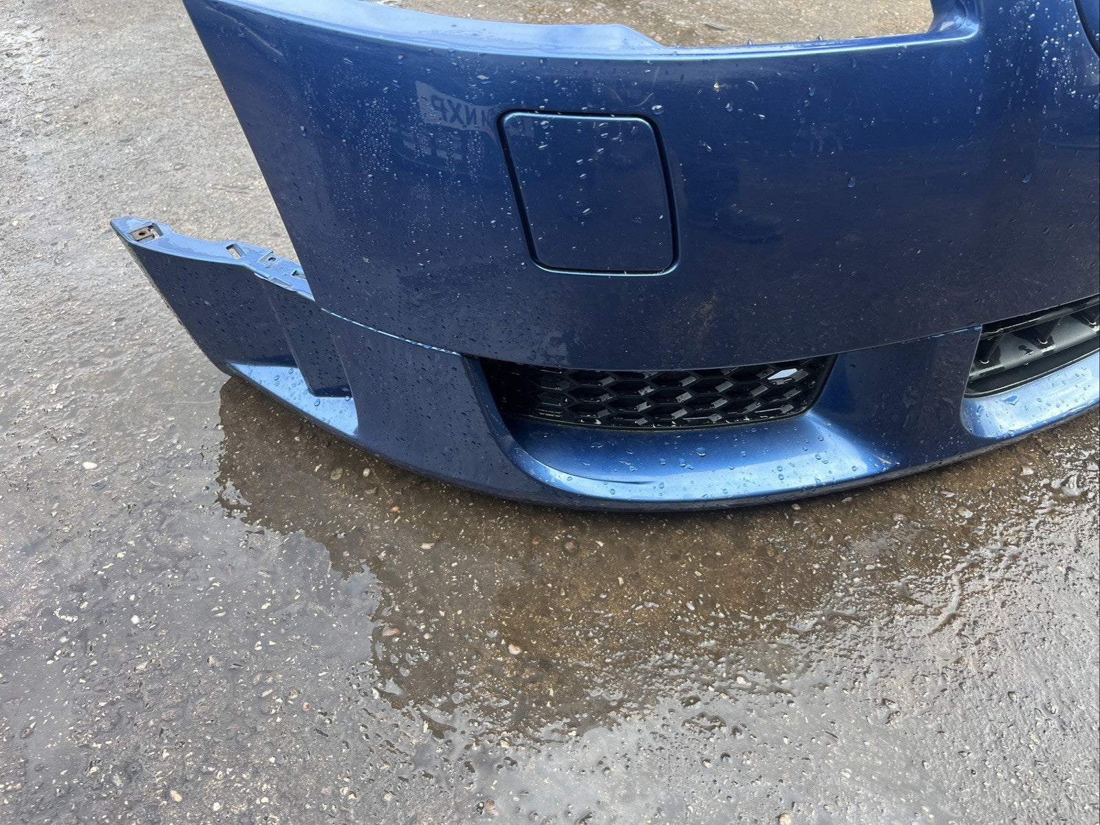 AUDI TT 8n mk1 3.2 V6 COMPLETE FRONT BUMPER + GRILLS WASHER JETS Mauritius Blue