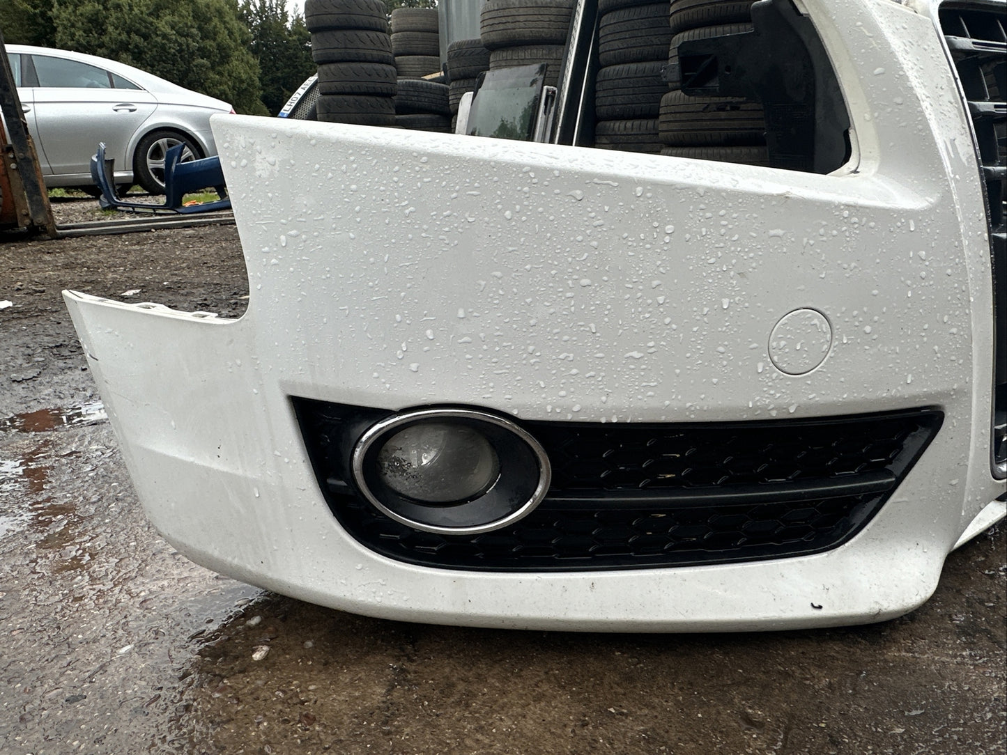 AUDI A5 (2009) FRONT BUMPER IN WHITE