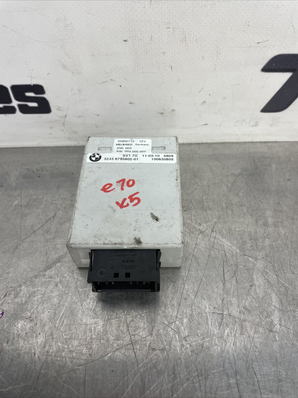 BMW X5 X6 E71 E70 LCI SERVOTRONIC CONTROL MODULE UNIT6795802  2006-2013