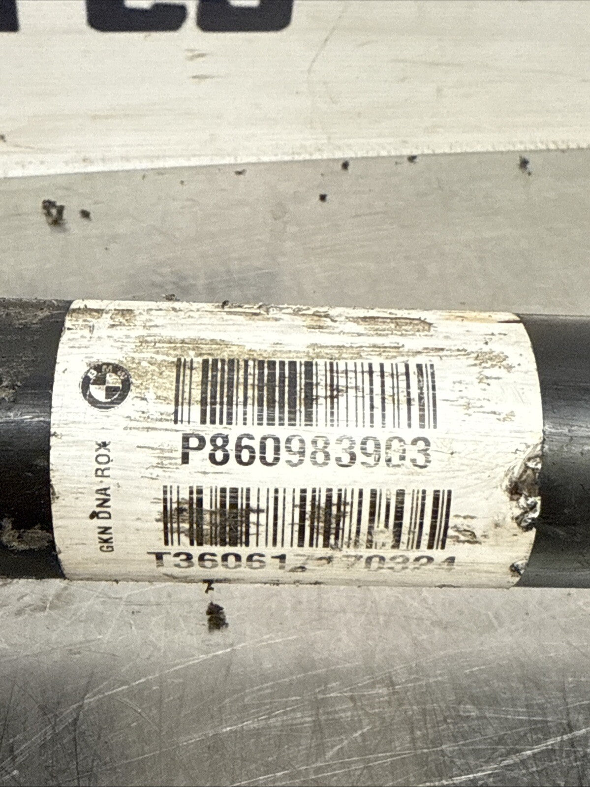 BMW X5 F15 X6 F16 REAR RIGHT DRIVER SIDE DRIVESHAFT P860983903 OSR