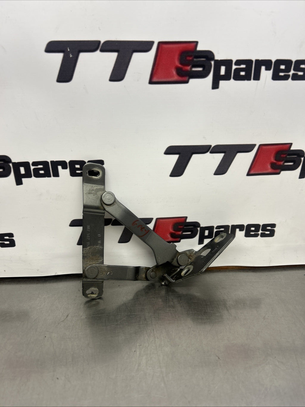 Porsche Boxster 987 Boot Lid Hinge Pair 98751215202 98751215102 Grey