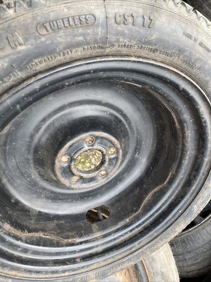 GOLF MK3 PASSAT B4 16" SPACE SAVER SPARE WHEEL 125/70R16 CONTINENTAL 3A0601025