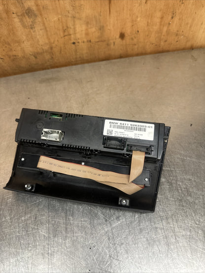  BMW 1 3 SERIES E87 E90 AC HEATER CLIMATE CONTROL PANEL 9263303-01