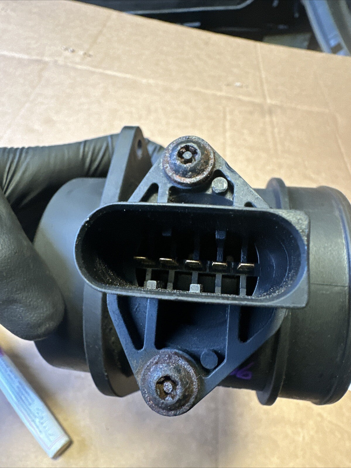07C906461A Audi S6 C6 5.2 V10 Air Flow Mass Meter Sensor 2006 