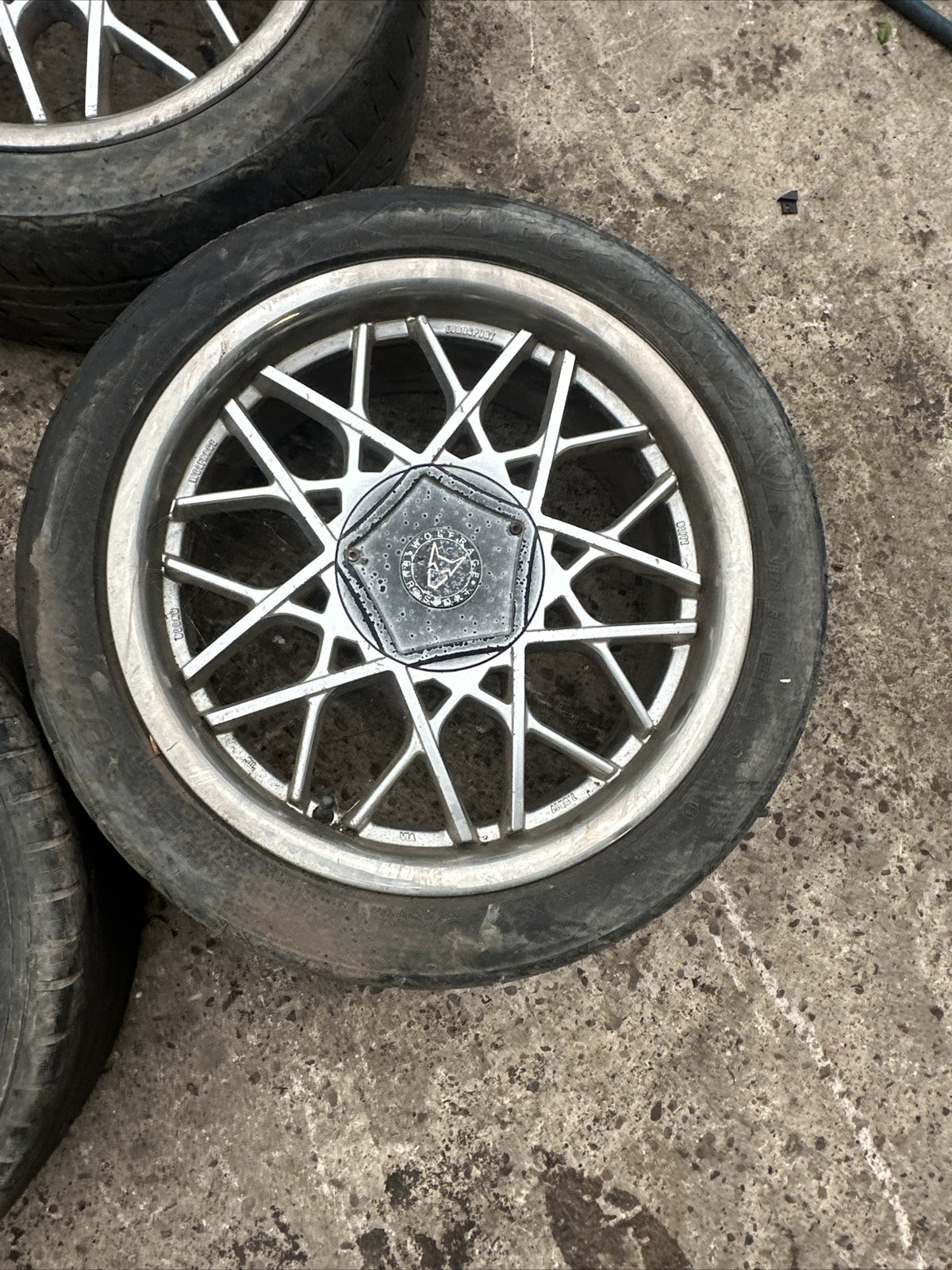 4 x 17inch Wolfrace Blitz Alloy wheels 5x100