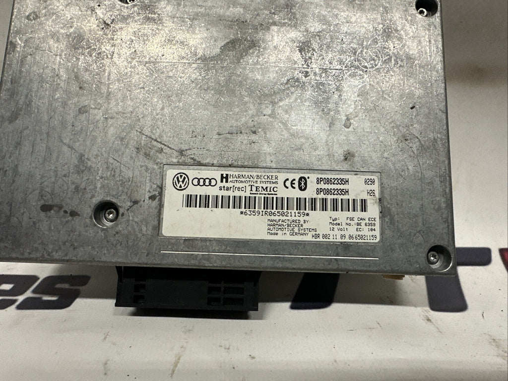 Audi A4 Cabriolet 8H B6 Bluetooth Telephone Control Module ECU 8P0862335H