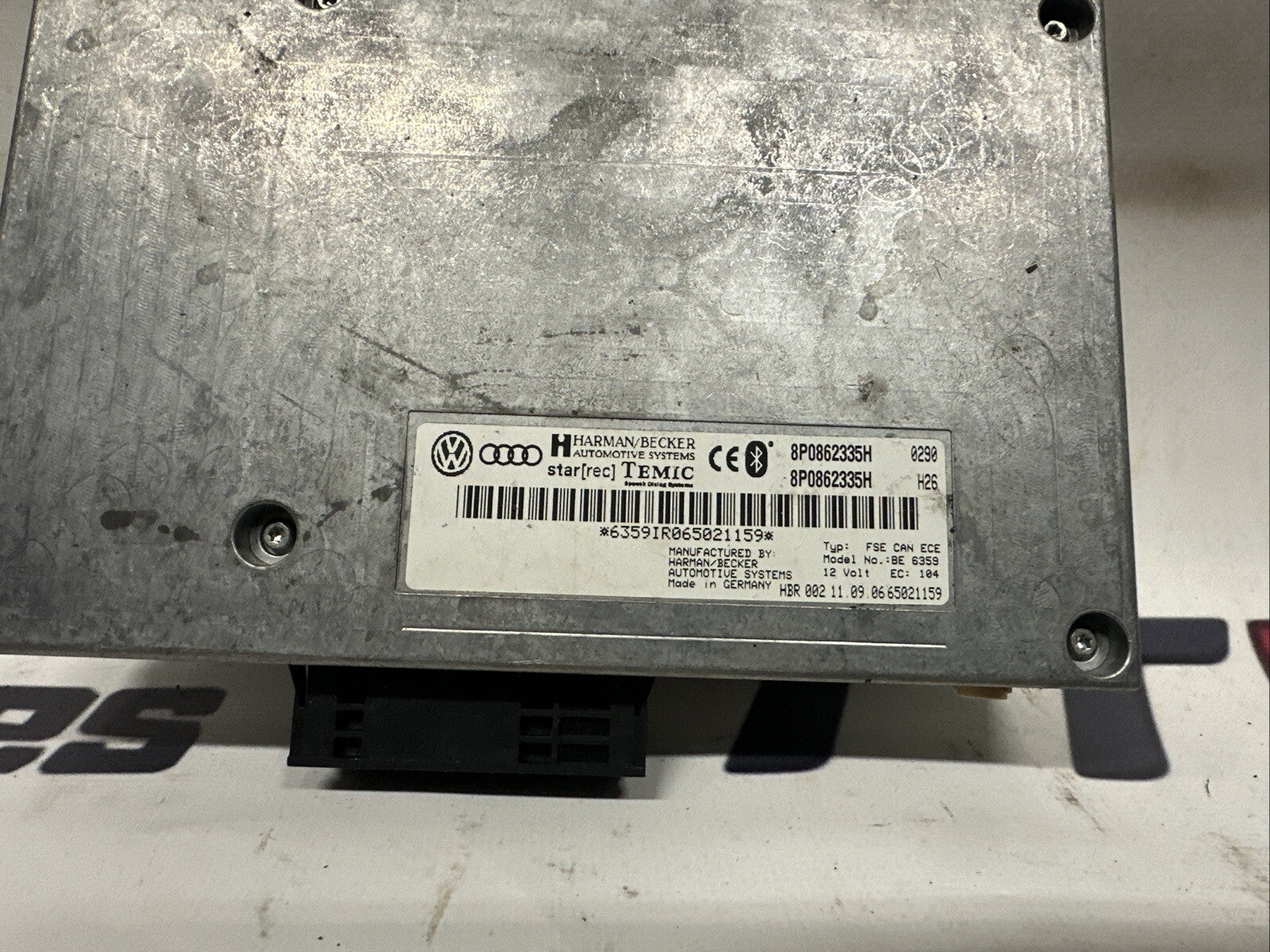 Audi A4 Cabriolet 8H B6 Bluetooth Telephone Control Module ECU 8P0862335H