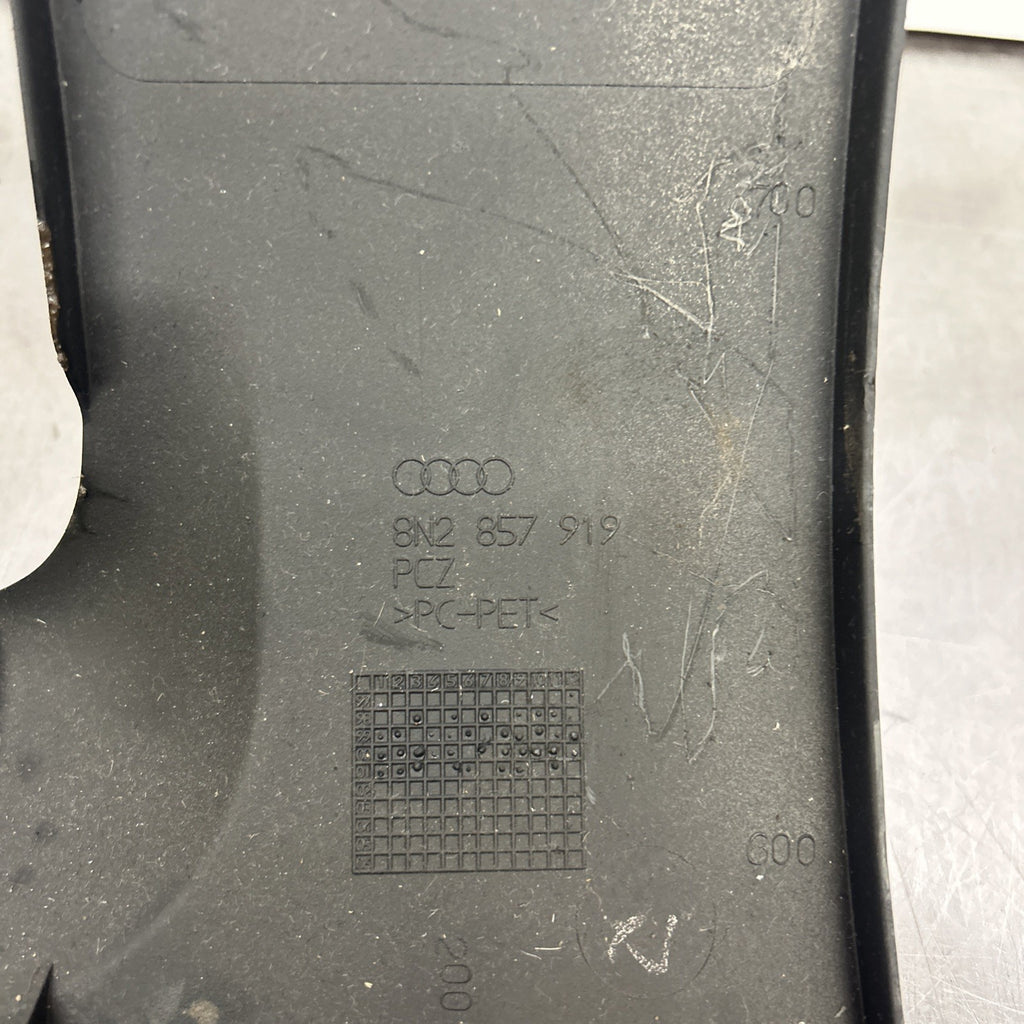 AUDI TT MK1 (1999 > 2007) 8N UNDER DASH STORAGE TRIM PANEL 8N2857919