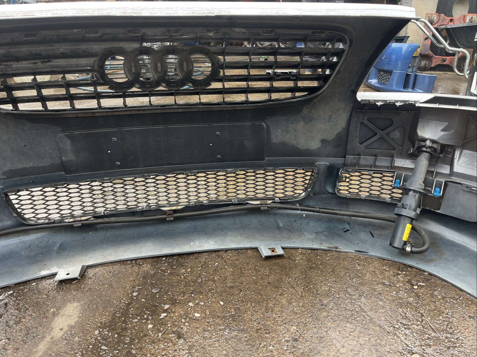 AUDI TT 8N MK1 225 FRONT BUMPER SILVER LY7W