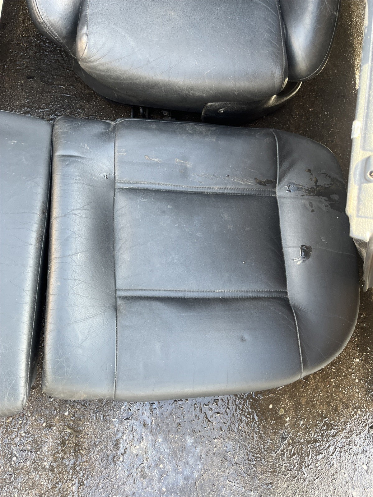 Mk3 Golf Vr6 Leather Interior in Black NO FRONT SEATS