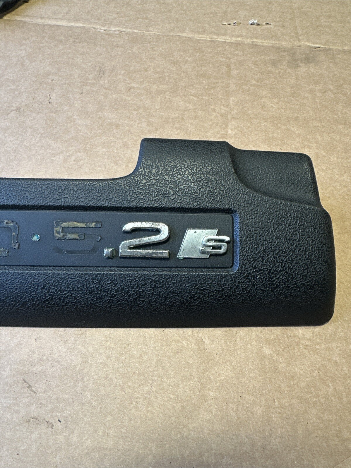 AUDI S6 C6 2006 Engine Cover Trim 07L103925A 5.2 Petrol GENUINE