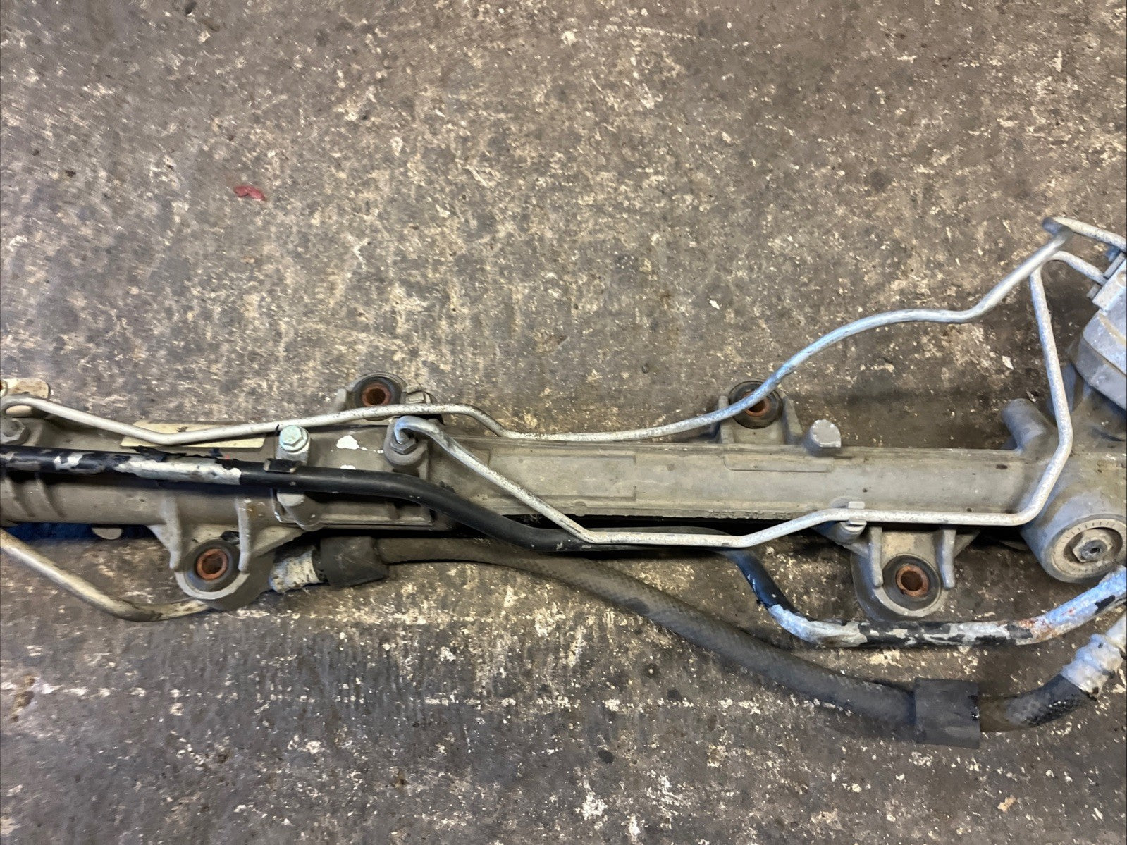 VOLKSWAGEN TRANSPORTER T5 POWER STEERING RACK 2.5 DIESEL AUTO 2002-09 7853974147
