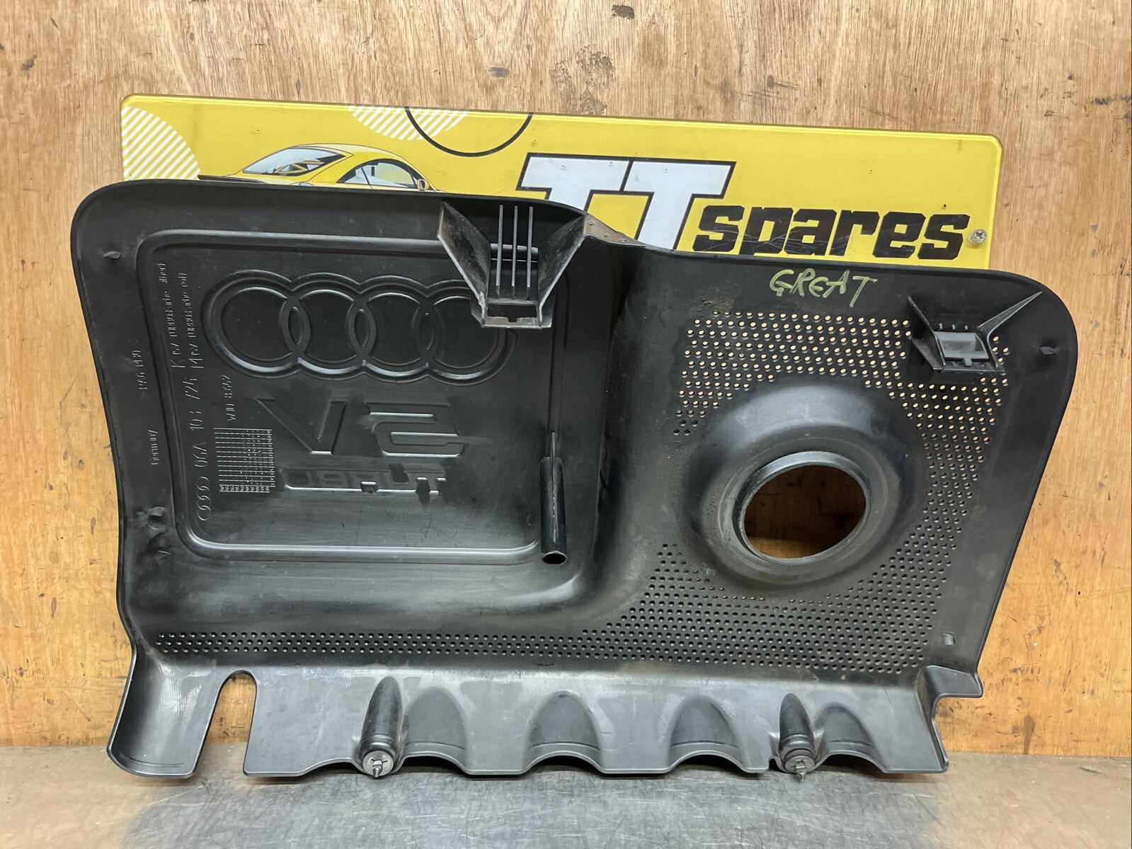 AUDI TT MK1 ENGINE COVER 225 APX BAM MODEL 8N QUATTRO 98-06 06A103724 great Cond