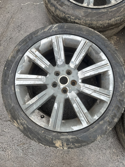 20" GENUINE RANGE ROVER SPORT STORMER ALLOY WHEELS AND TYRES VOGUE SPORT