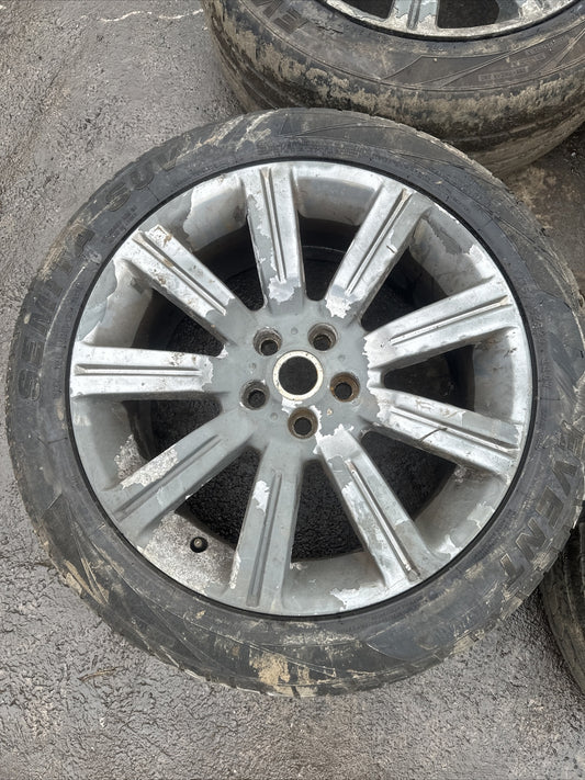 20" GENUINE RANGE ROVER SPORT STORMER ALLOY WHEELS AND TYRES VOGUE SPORT