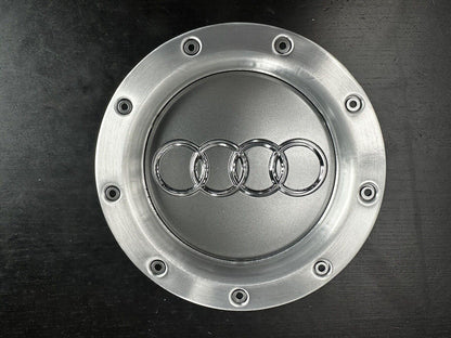 4 x Audi TT Silver/Grey Wheel Centre Caps MK1 8D0601165K 146mm *UK Stock*
