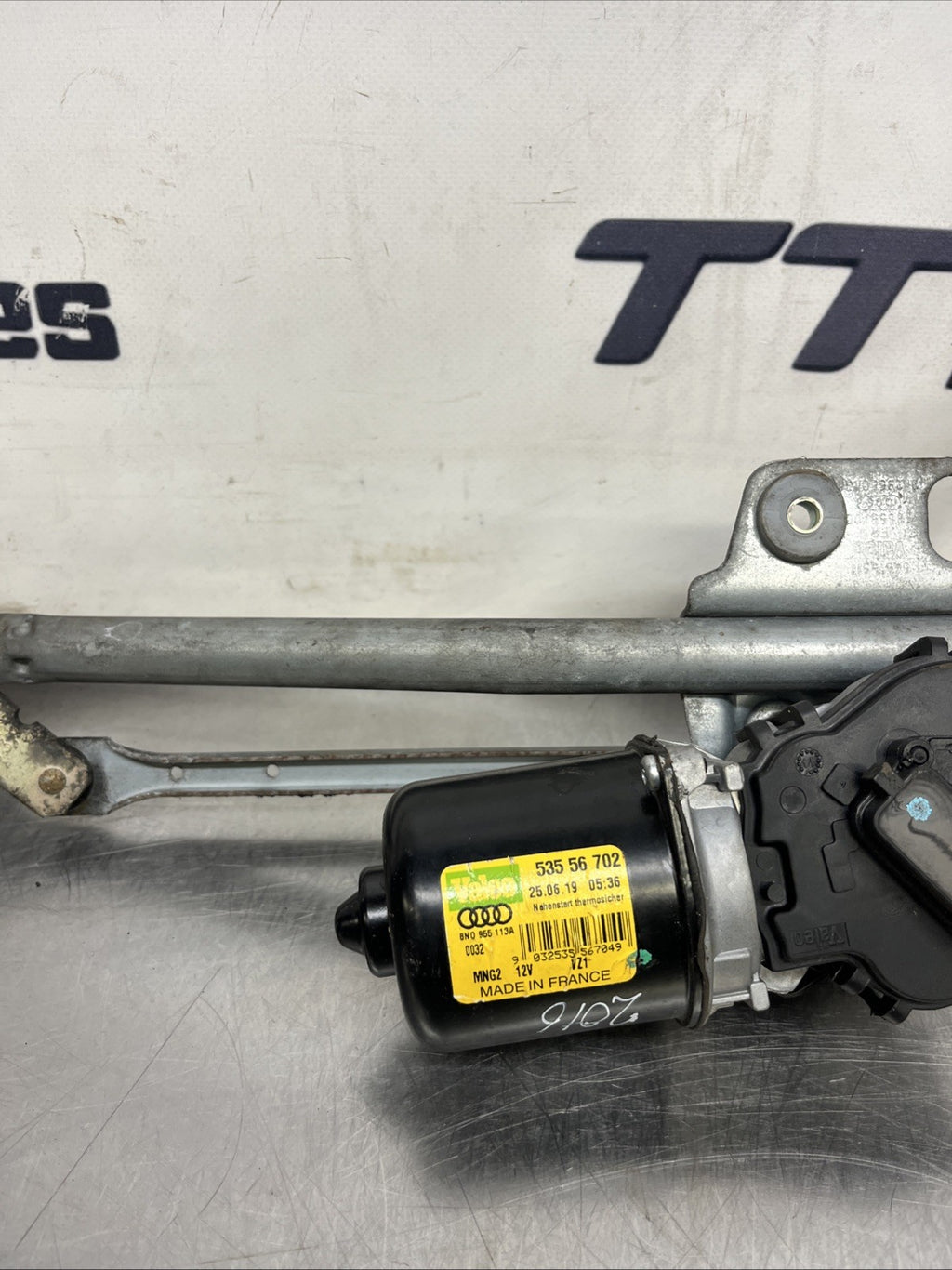 99-06 Audi TT MK1 wiper motor OEM genuine 2019 year of manufacture