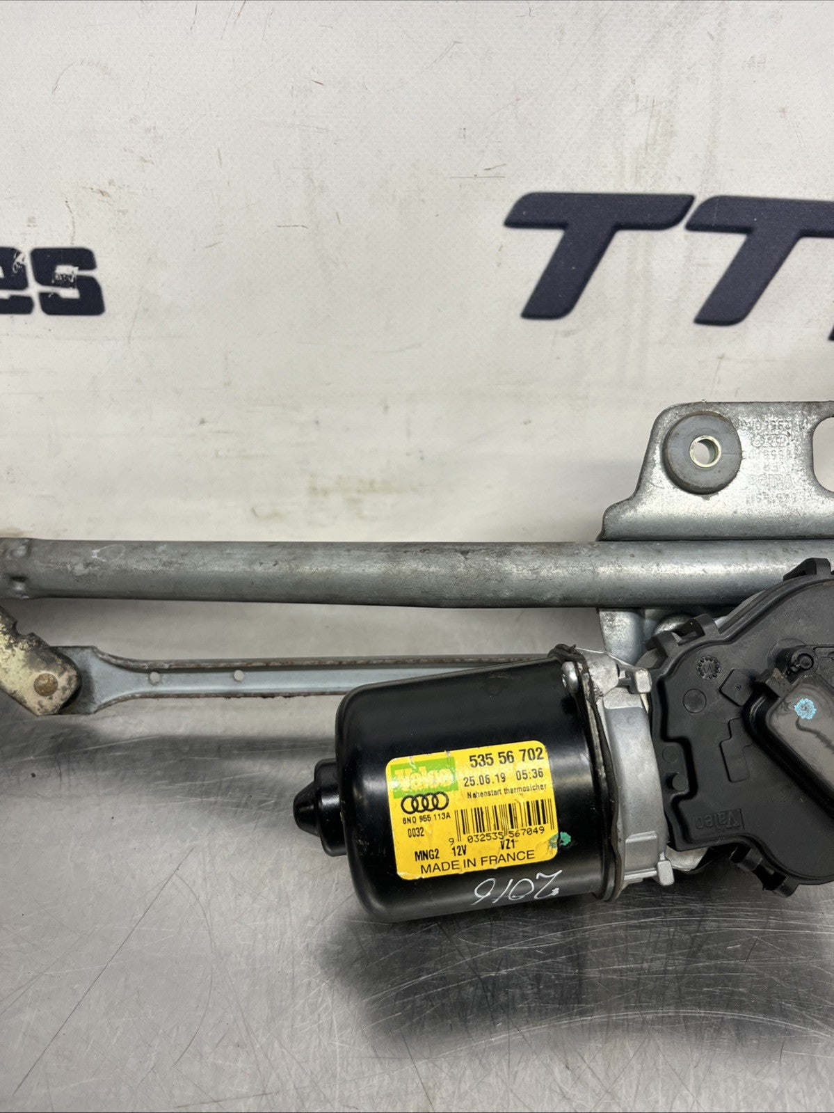 99-06 Audi TT MK1 wiper motor OEM genuine 2019 year of manufacture