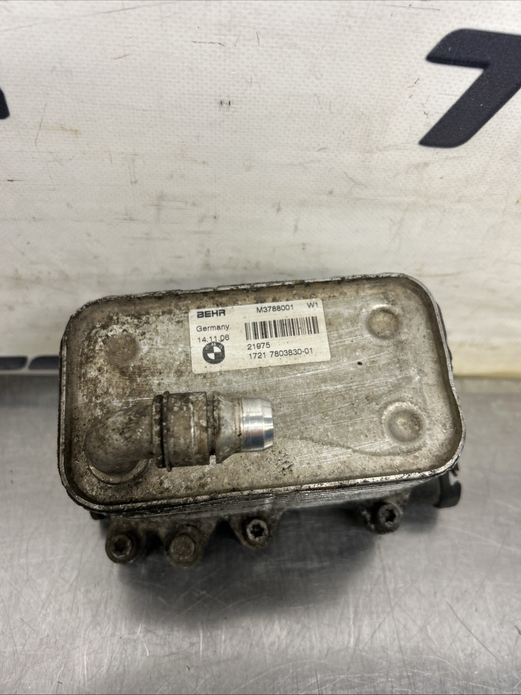 BMW E60 E63 LCI Oil Cooler Heat Exchanger Automatic Gearbox 7803830