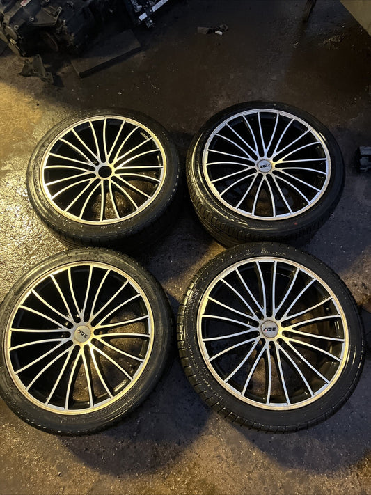 18x8 Et35 5x100 5x112 ZCW RACING SINGLE ALLOY AUDI TT A3 A1 VW GOLF SEAT SKODa