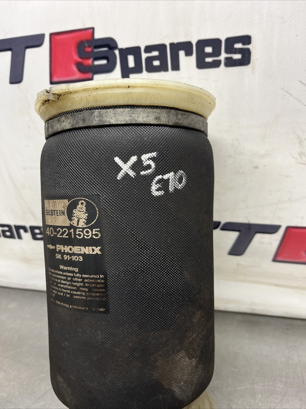 2015 BMW X5 F15 MK3 3.0 DIESEL REAR RIGHT DRIVER AIR SUSPENSION BAG 40-221595