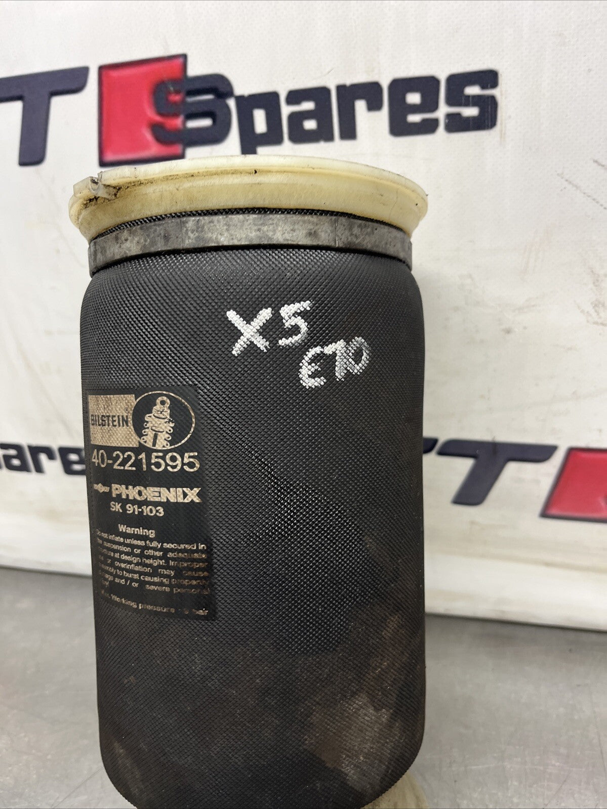 2015 BMW X5 F15 MK3 3.0 DIESEL REAR RIGHT DRIVER AIR SUSPENSION BAG 40-221595