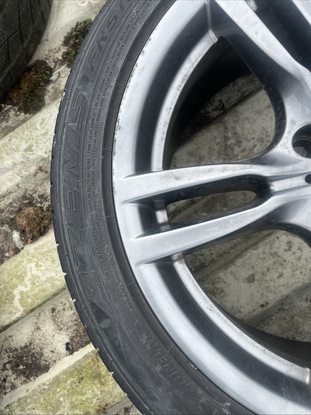 3611 7  845 881 GENUINE BMW WHEEL & FREE TYRE 7845881 8.5J x 18"