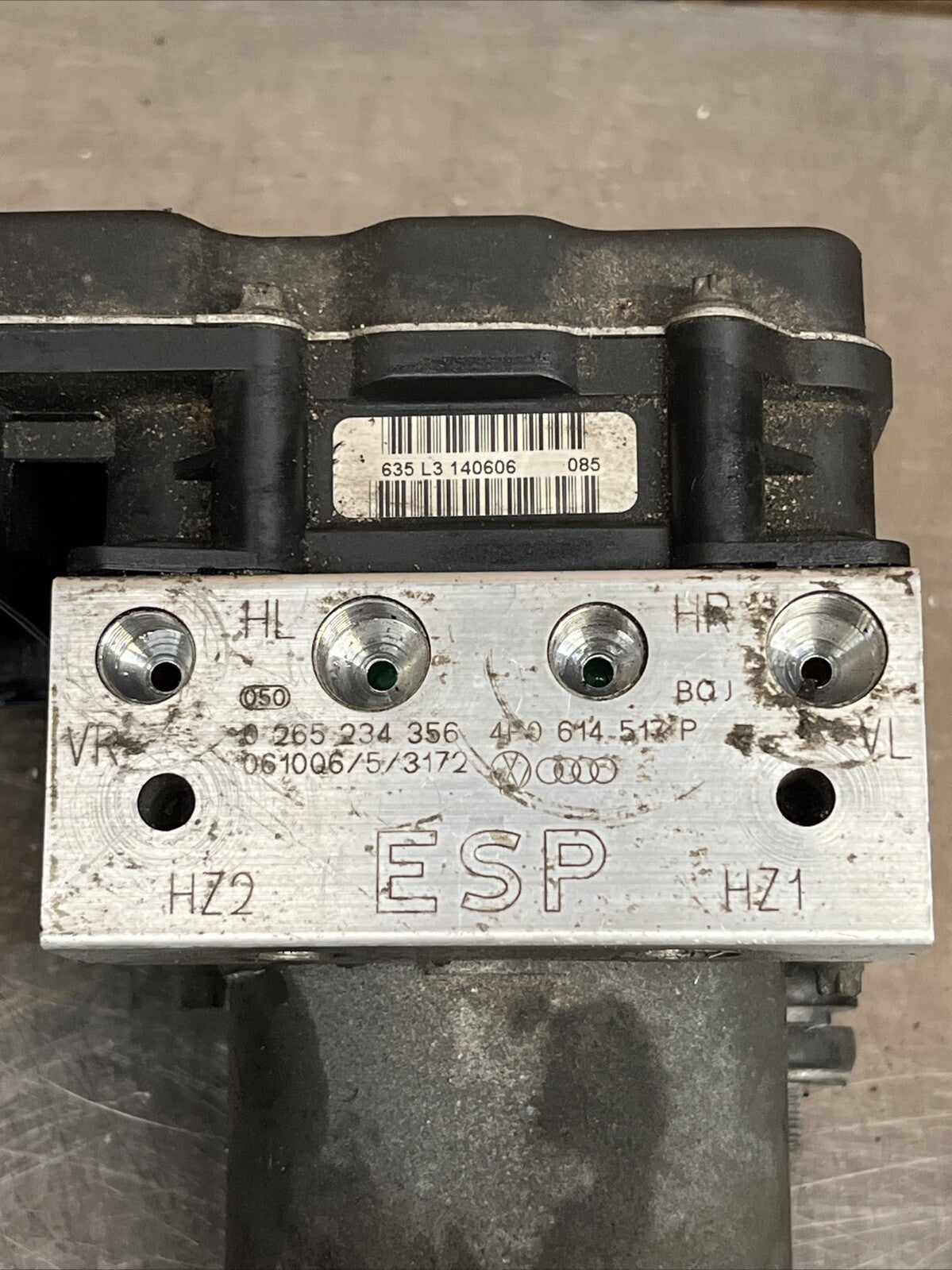 4F0910517P Audi S6 5.2 V10 ABS Pump 2007 